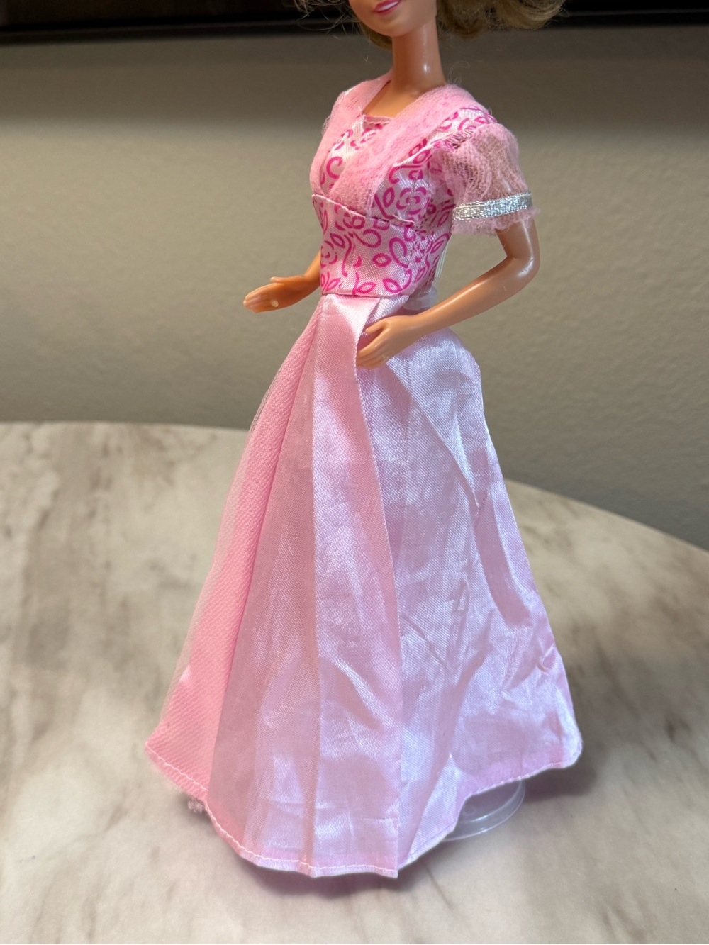 Barbie pink princess dress